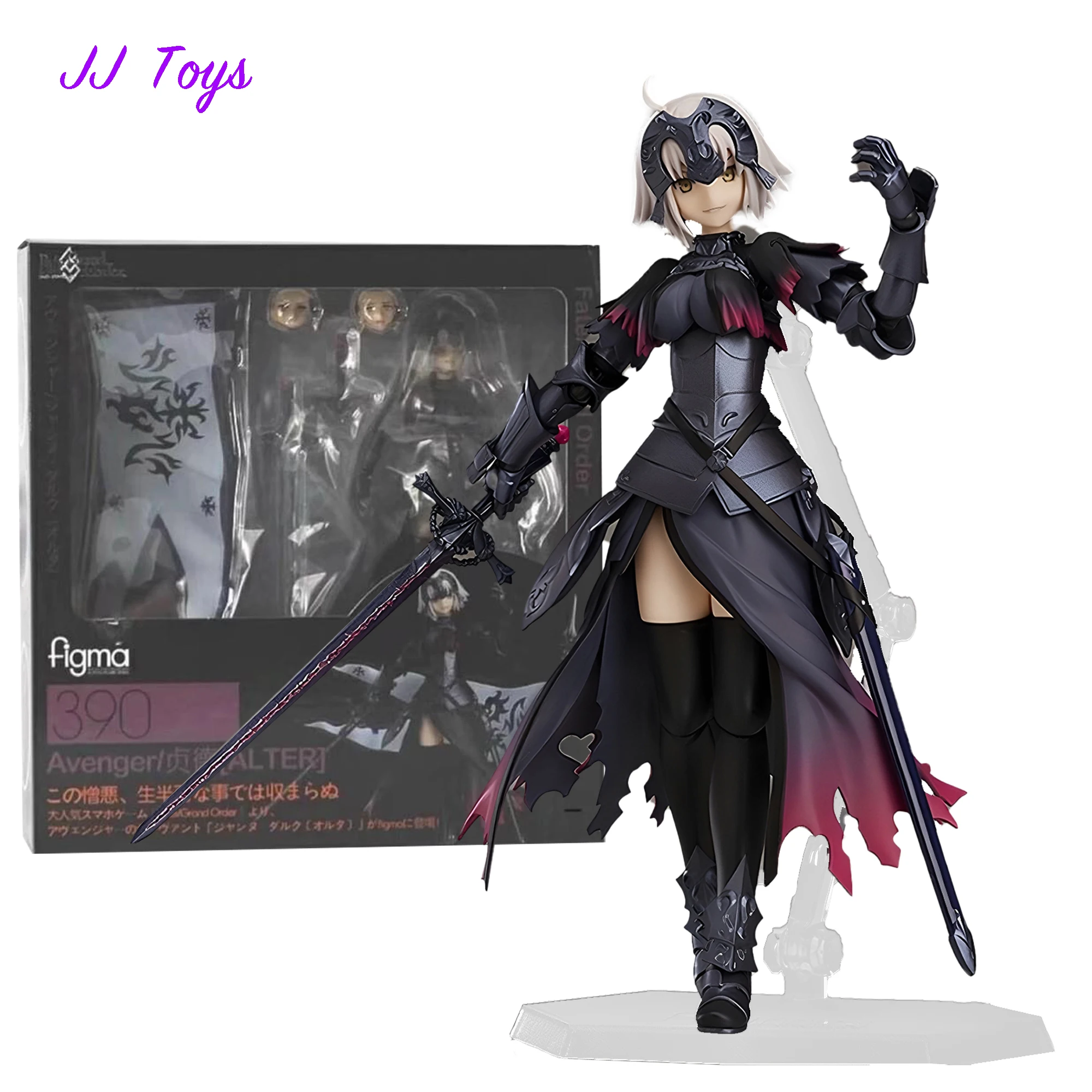Figurki anime Fate 15 cm, czarna Jeanne, figurka akcji, model, kolekcja lalek, zabawki, prezenty