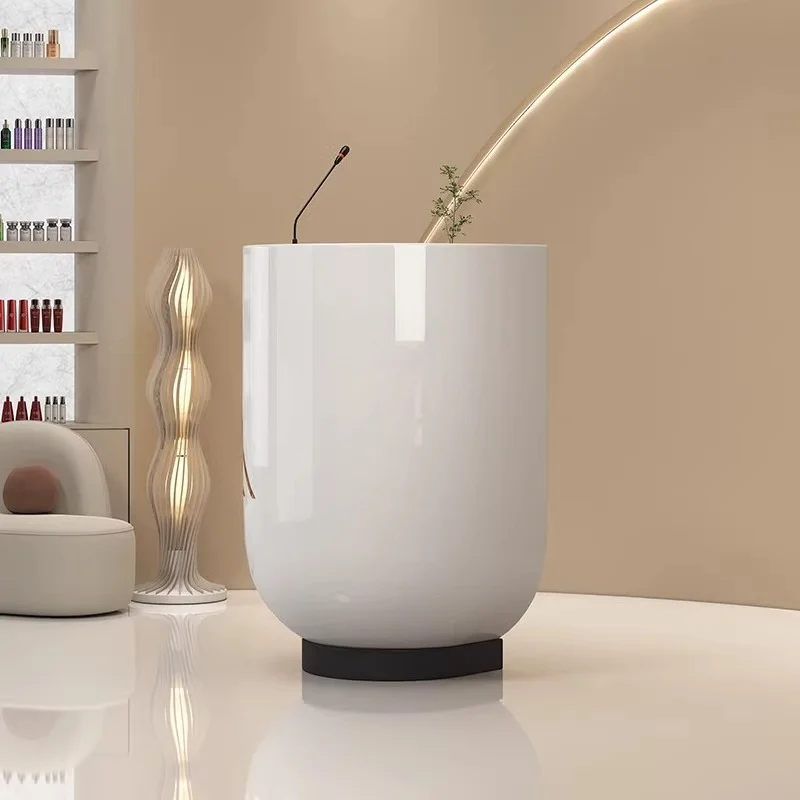 Reception desk, bar bar, small clothing store, information  cash register, guide guidance desk, cash register cabine