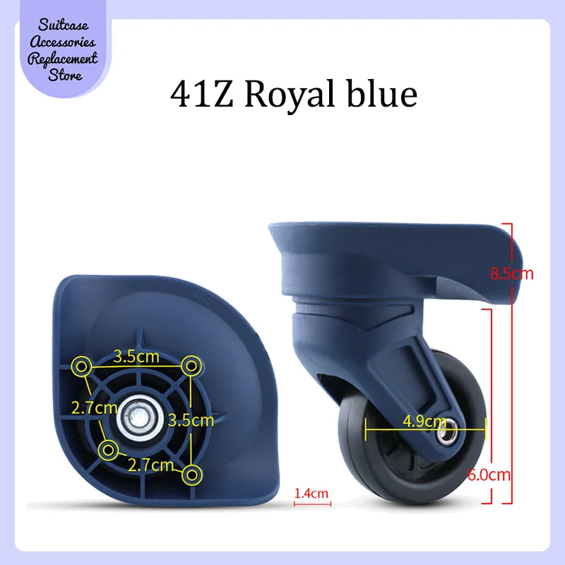 Suitable For American Tourister 41Z Universal Wheel Trolley Wheel Replacement Accessories Roller Travel Case Quiet Wear Pulley