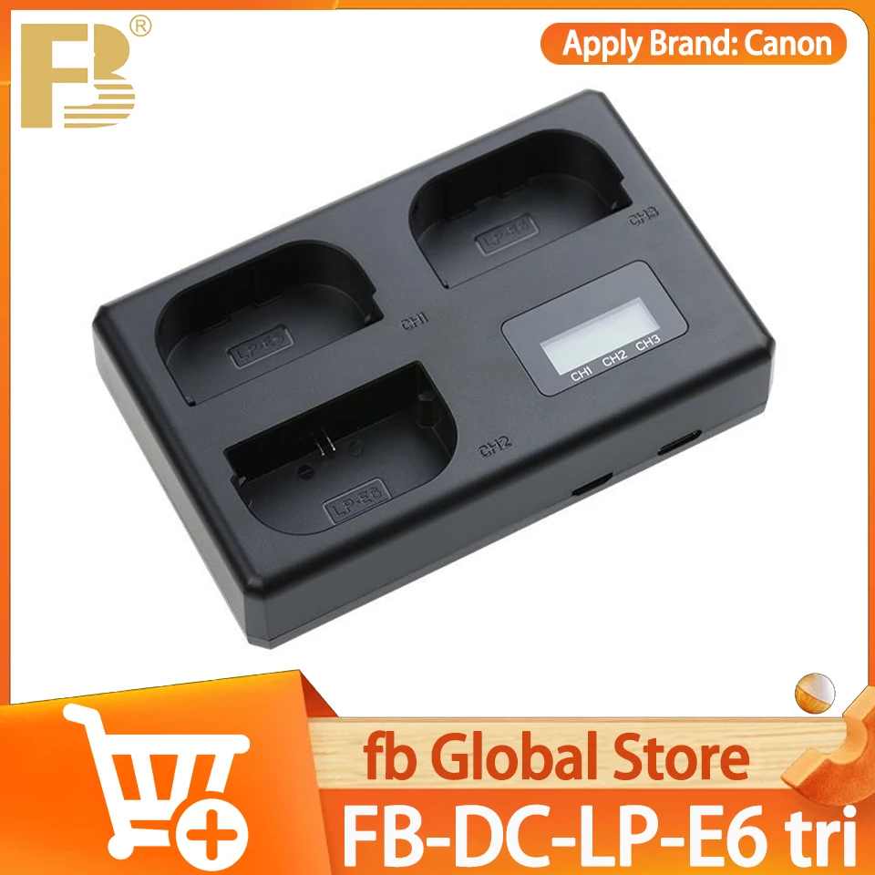 FB-DC-LP-E6 Tri 3-S… - image