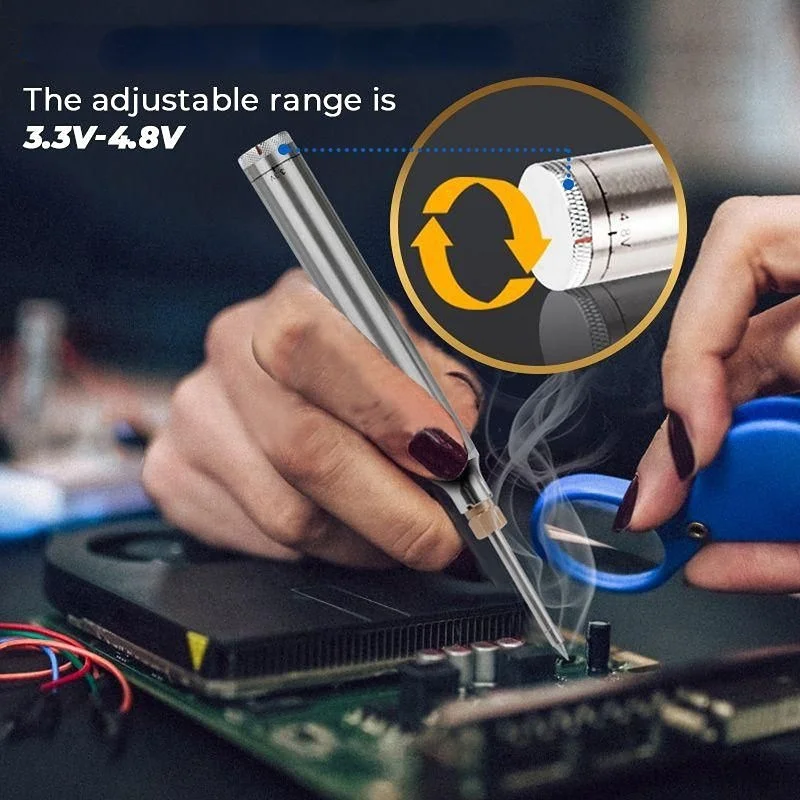 Ferro de carregamento sem fio usb 5v recarregável sem fio de solda ferros 510 interface ao ar livre portátil ferramentas reparo soldagem 4 cores