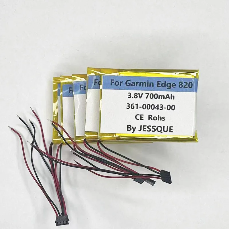 100PCS/Lot Original Replaces 700mAh 361-00043-00 Battery For Garmin Edge 820 520 Plus 500 205 200 520 GPS Cycling Computer