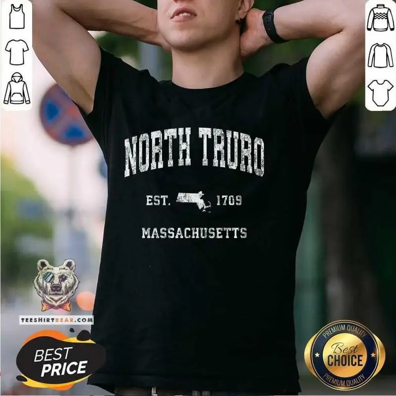 تي شيرت رياضي عتيق من Good North Truro Massachusetts Ma