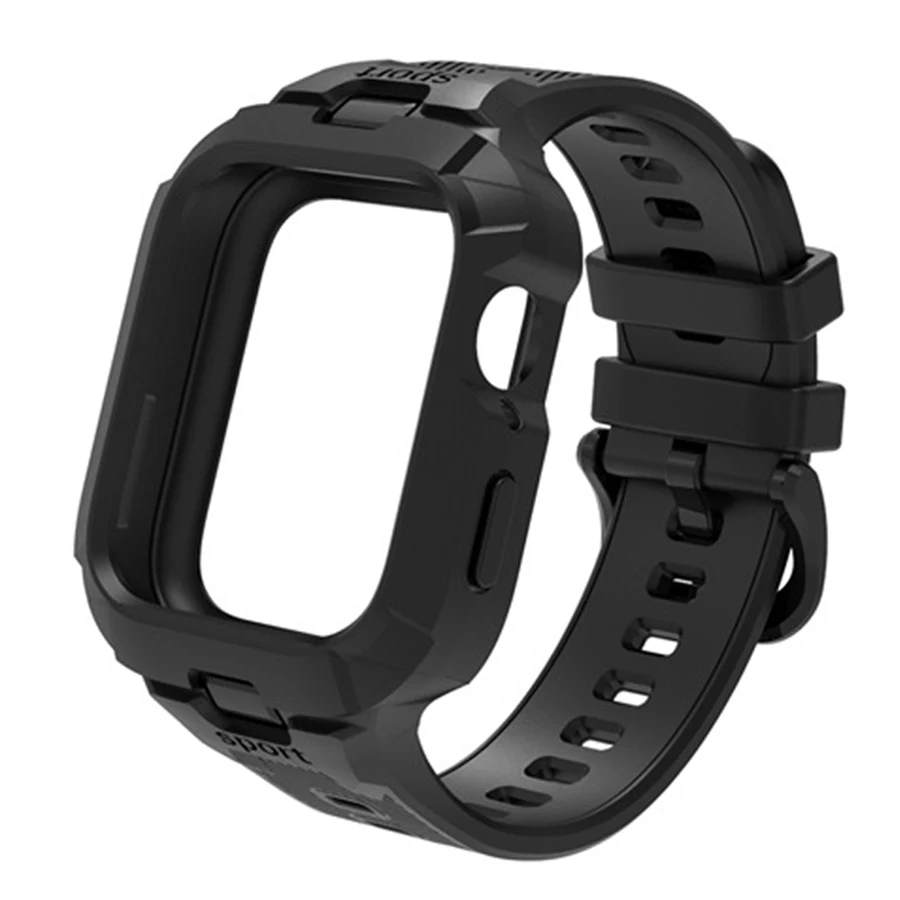 2 Stuks Siliconen Case + Band Voor Huawei Horloge Fit 3/4/4Pro/5/5Pro Band Volledige Cover case Armband Voor Huawei Horloge Fit 3 4 5 Band