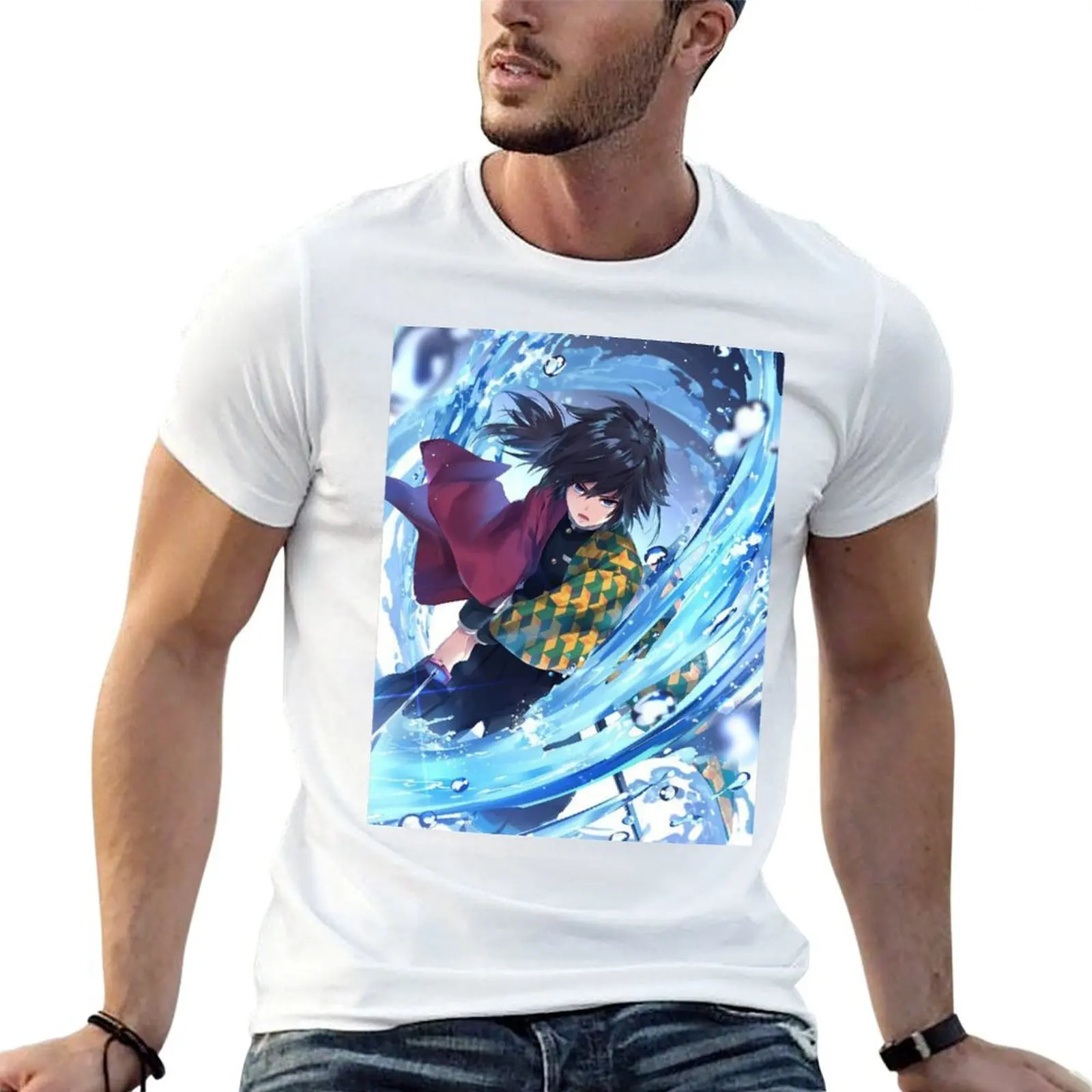 

Tomioka In Water T-Shirt t shirts for man slim fit cotton t shirt pack T-Shirt