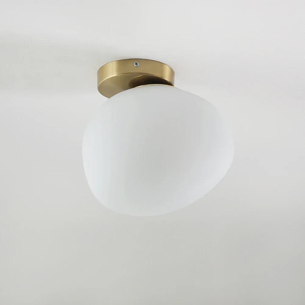 Nuove plafoniere moderne Design lampada da sala da pranzo Luminiare paralume bianco lustro acrilico Home Deco apparecchi di illuminazione