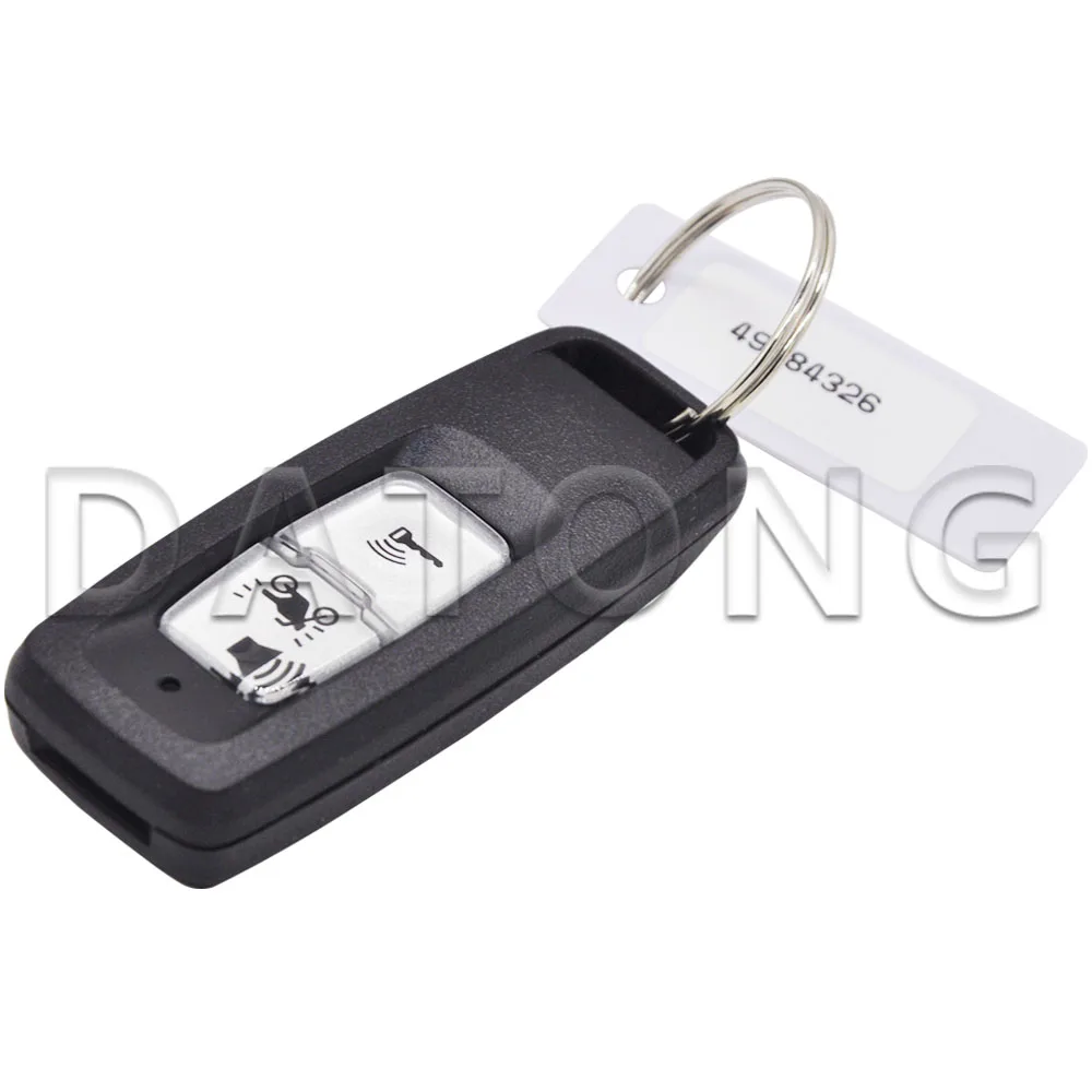 กุญแจรีโมทคอนโทรลสำหรับรถจักรยานยนต์ Datong World สำหรับฮอนด้า PCX160 Forza NSS350 2021-2023ชิป ID47กุญแจอัจฉริยะสำหรับเปลี่ยน433.92FSK