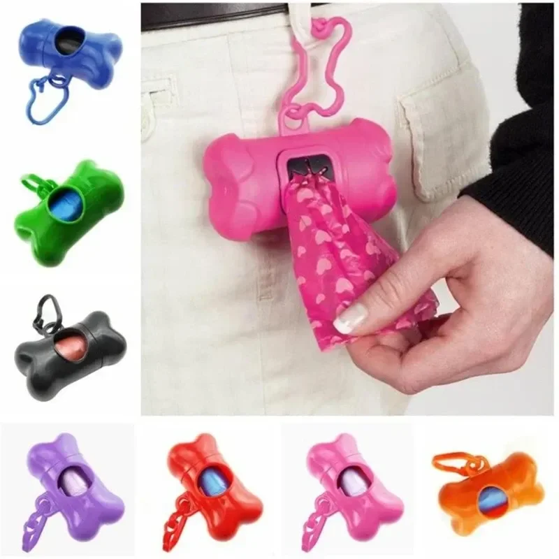 and effective effortless and convenient bone-shaped waste waste Efficient and Simple adorable dispenser pet  management. for bag