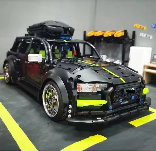 

High-tech 2896pcs Audied RS6 Touring Car Model Building Blocks City Sport Car Travel SUV Halloween Christmas Gift Toys