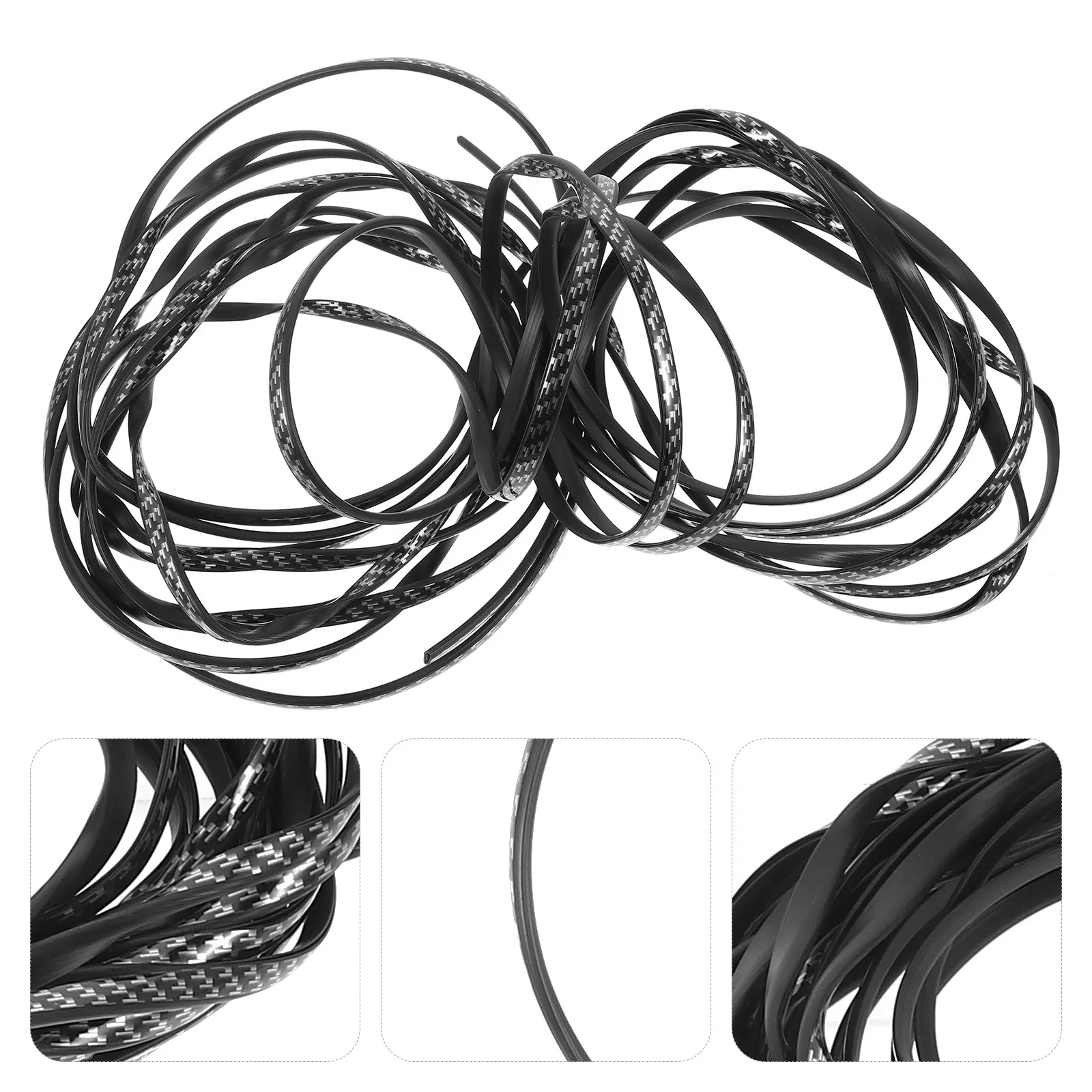 

10M Anti-Collision Door Sill Strip for Cars Heavy Duty Sill Protector Bumper Guard Scratch Resistant Entry Trim Car Accessories