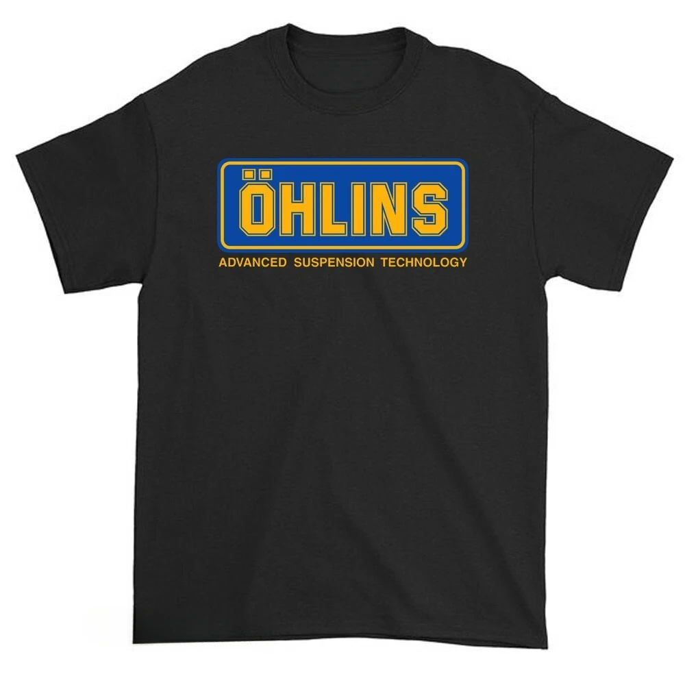 2026 New Ohlins Shock Logo Men's Funny T-Shirt Graphic Printing High-end Luxury Unisex Style Both of Men and Women
