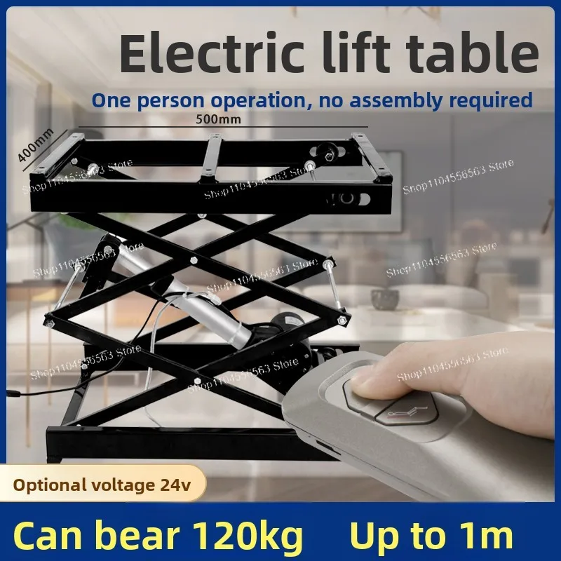 ​​Portable Electric Scissor Lift Platform - Compact Lifting Table for Workshop & Laboratory Use​​