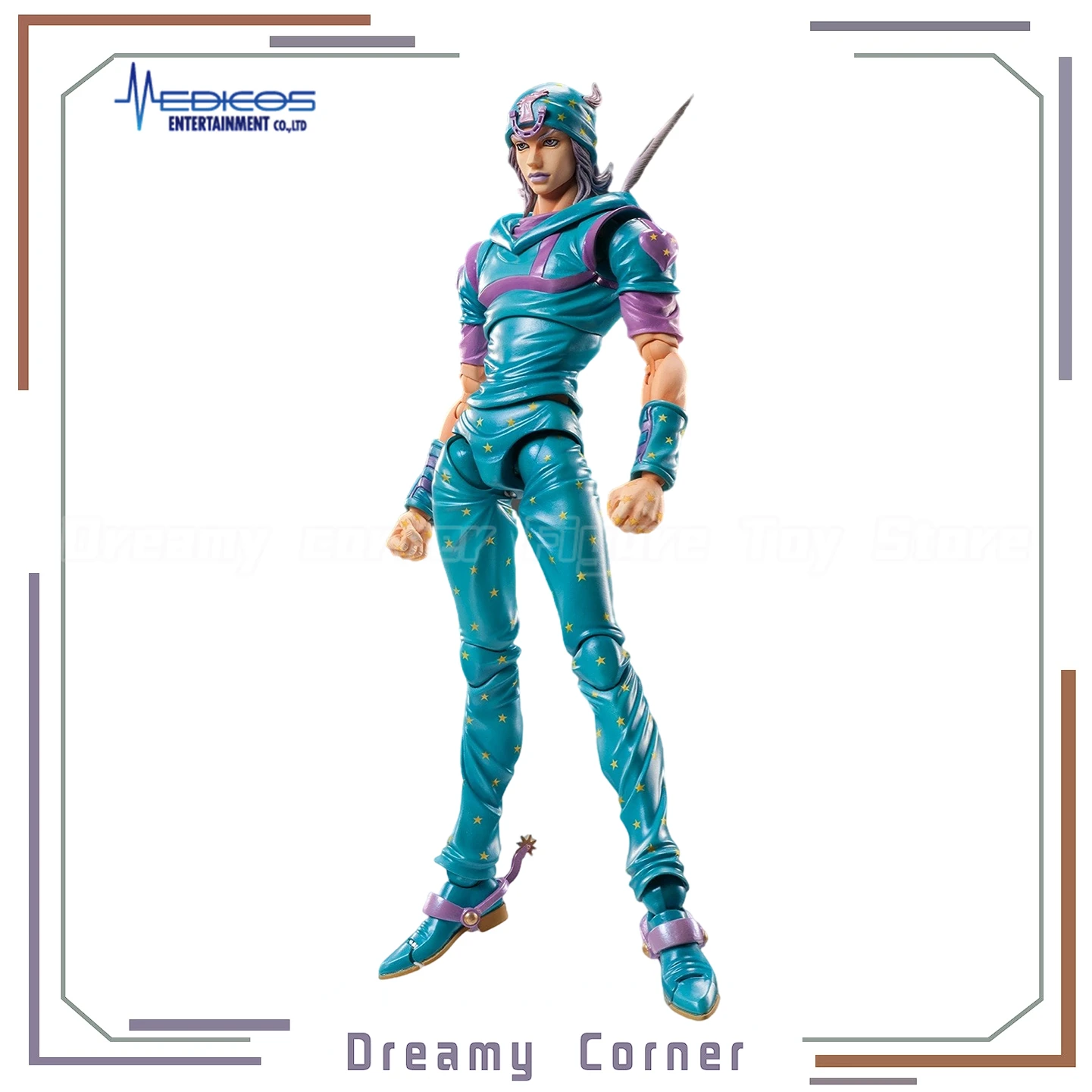 【En Stock】STATUA de súper acción MEDICOS-E Original JoJo's Bizarre Adventure parte 7 STEEL BALL RUN Jojo figura de acción modelo de juguete