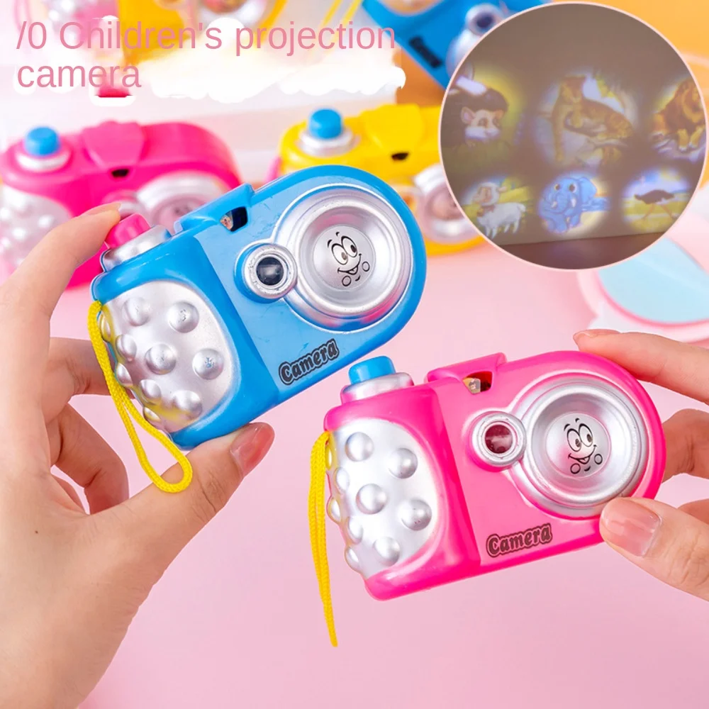 3/5/10 Pcs Light Cartoon Projection Camera Children Birthday Party Baby Shower Wedding Guest Gift, Christmas Carnival Party Gift