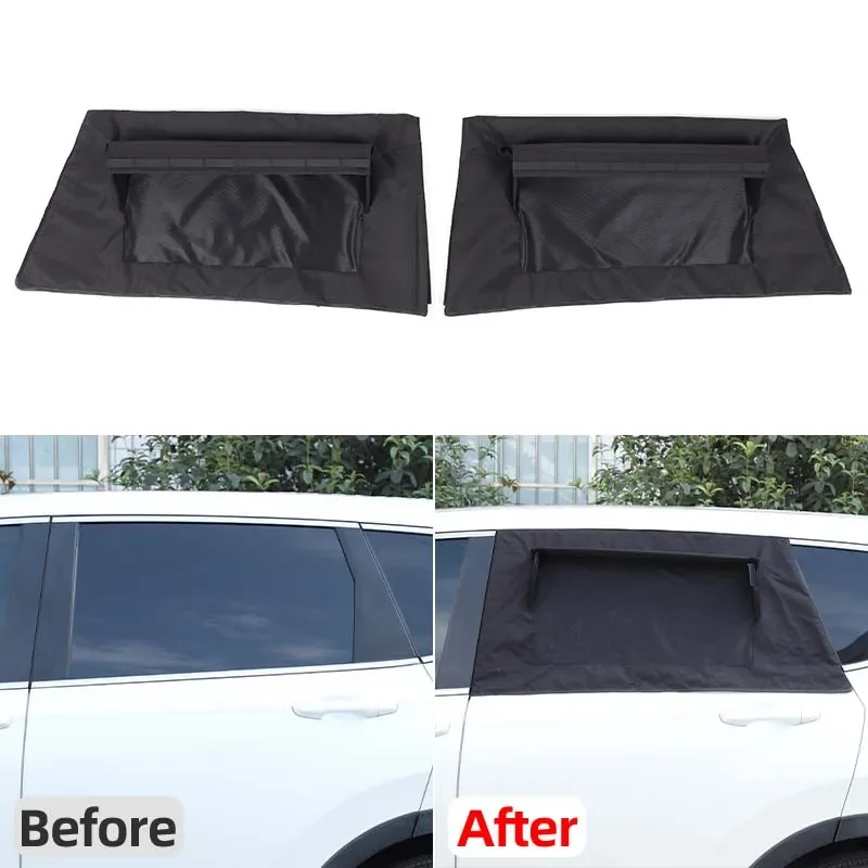 For  Honda CRV/Haoying 2017+ rear door window protective cover, window insect screen, sunshade, car sunshade, auto accessories