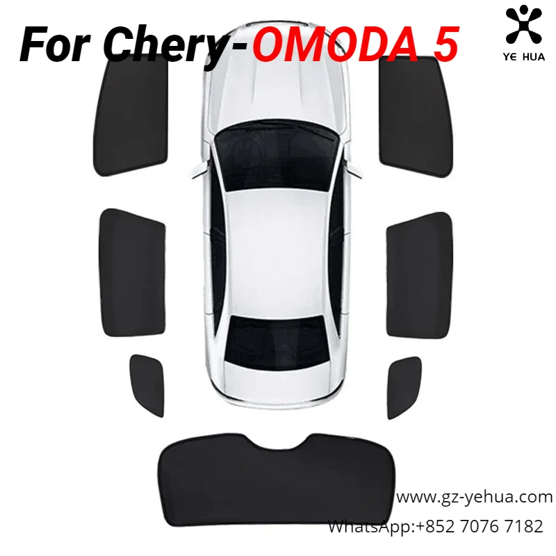 For Chery OMODA 5 2021 2023 Car Sunshade Magnetic Attraction Decorate Products Automobiles Parts Accesorios Para Auto Tools