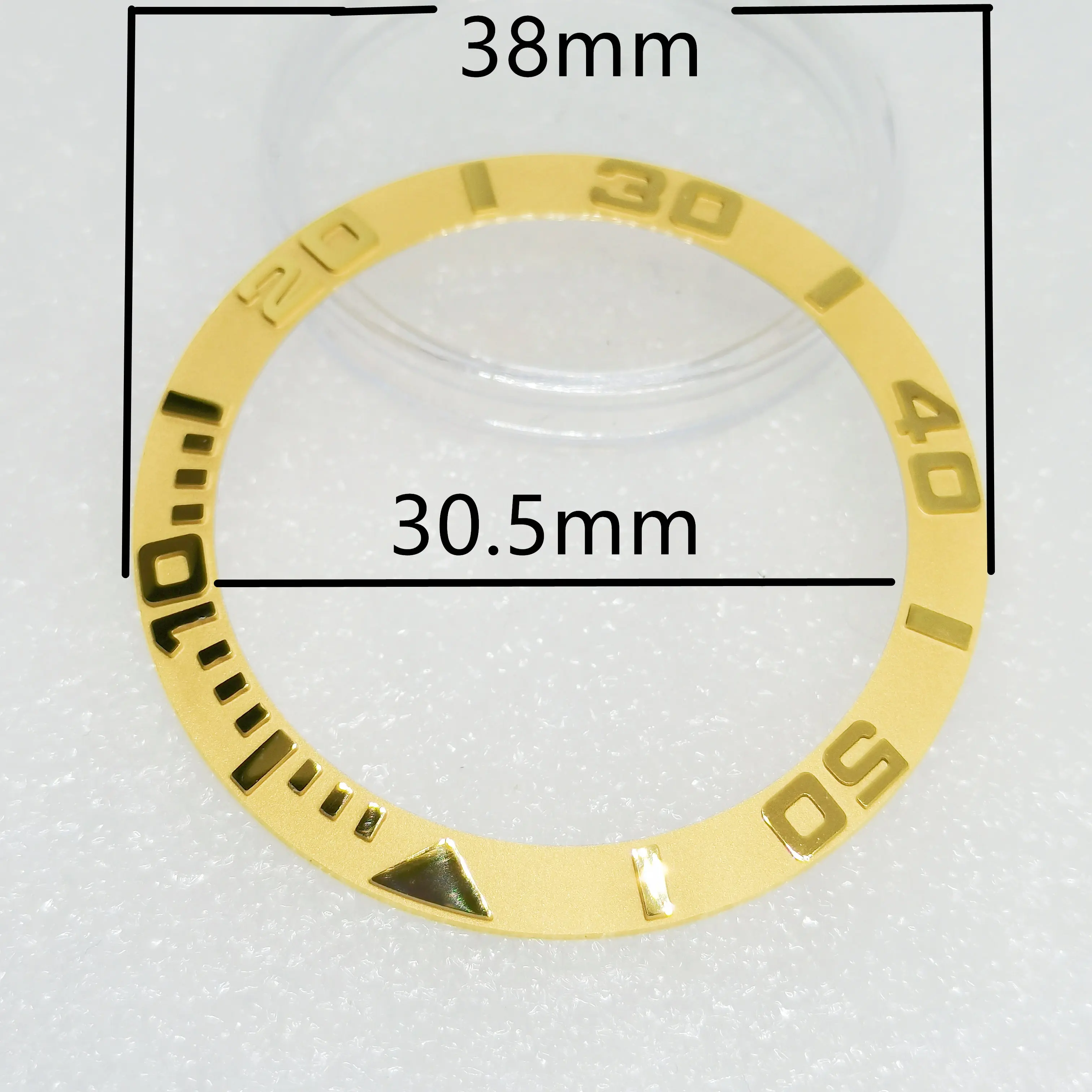 Watch Accessories SUB Ceramic Bezel Outer Diameter 38MM Inner Diameter 30.5MM