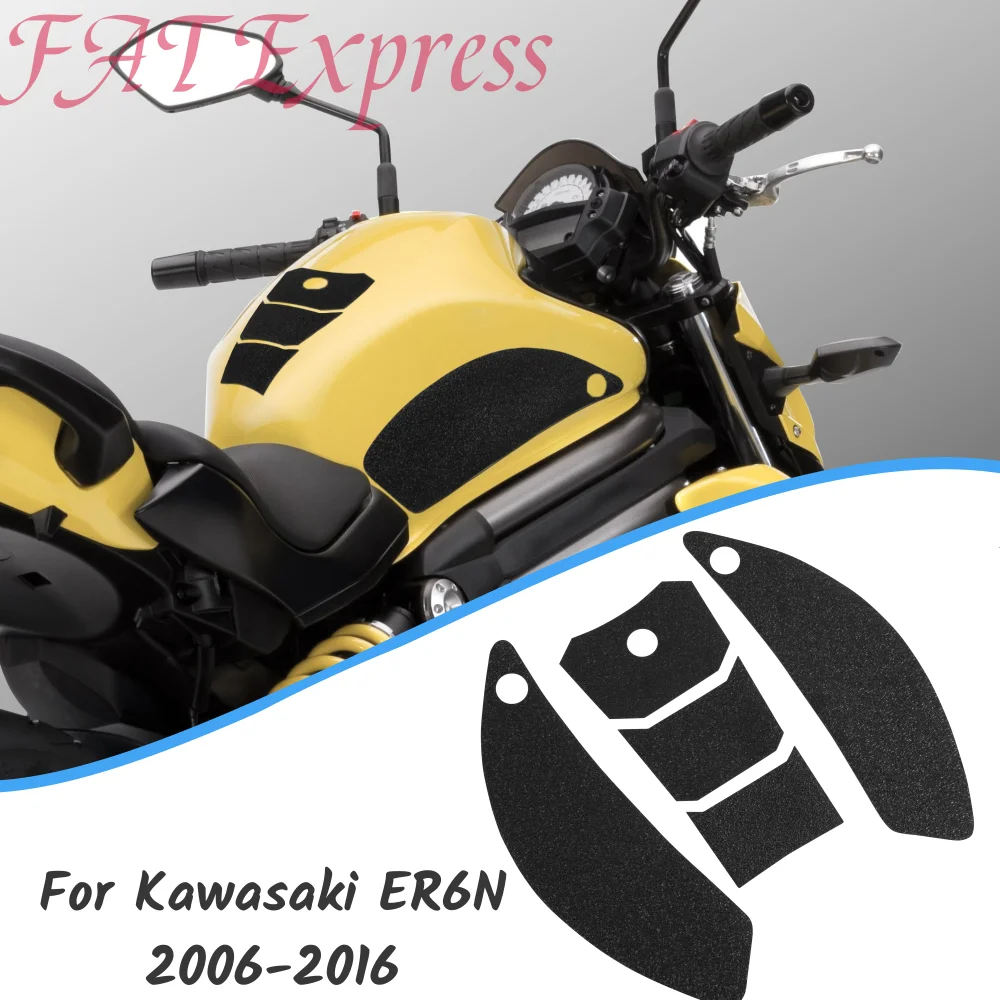 

Защитная накладка на бак ER6N для Kawasaki ER-6N ER 6N 2006-2016 2015, наклейка на мотоцикл, газовая топливная накладка на колено, боковая накладка на тягу