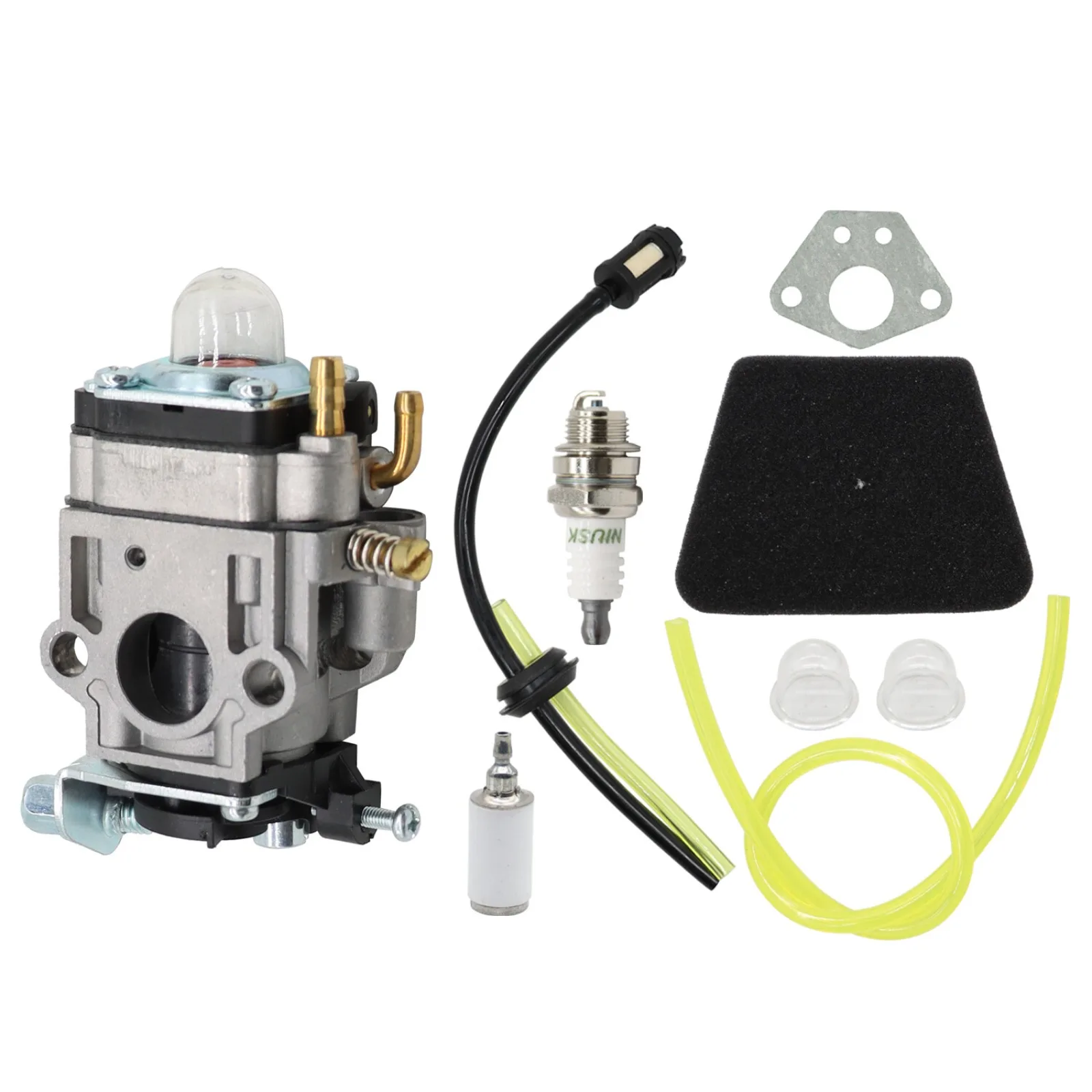 

WYK74 Carburetor For Husqvarna 145BT For Kawasaki TE45DX Blower w/ Air Filter
