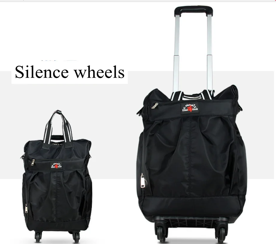 Women Trolley Luggage Bag With Wheels Rolling Shopping Bag Women Wheeled Bag Travel Bags on wheels Trolley Suitcase wheeled Bags