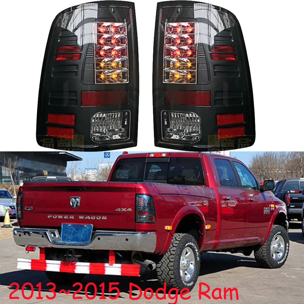 2013~2018y Car Bumper Tail Light Ram 1500 Taillight Brake LED Car Accessories Taillamp Ram Rear Light Fog