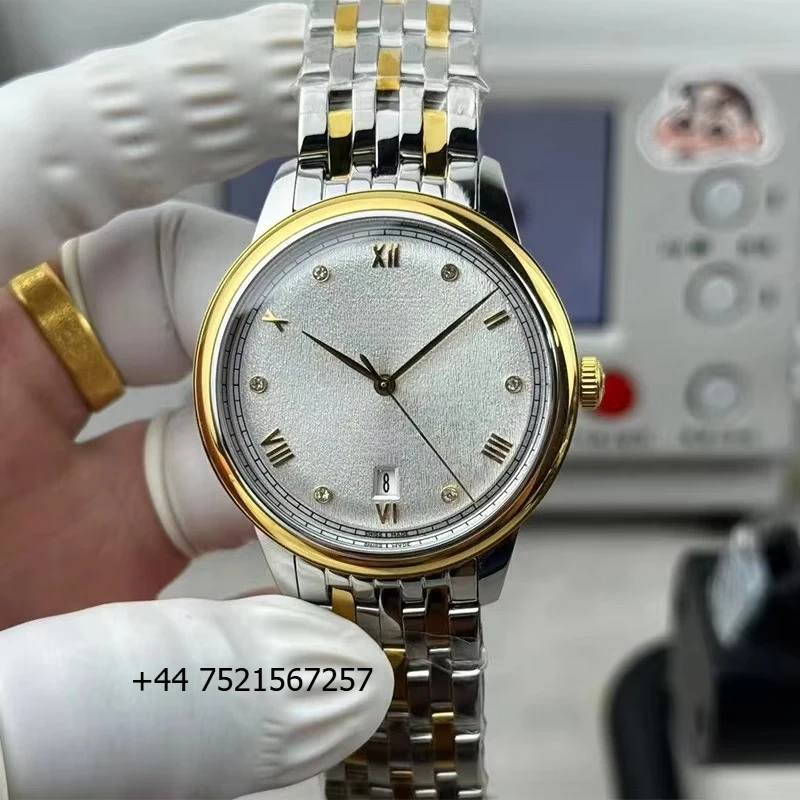 

Мужские и женские универсальные автоматические механические часы из нержавеющей стали, водонепроницаемые, для дайвинга, с антикварным календарем, элегантные, высокого качества