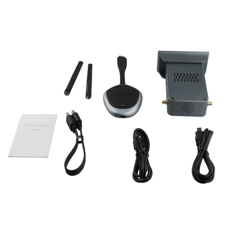 

1Set Wireless -Compatible Transmitter And Receiver 4K VGA Converter Adapter Support 2.4/5Ghz Network Extender