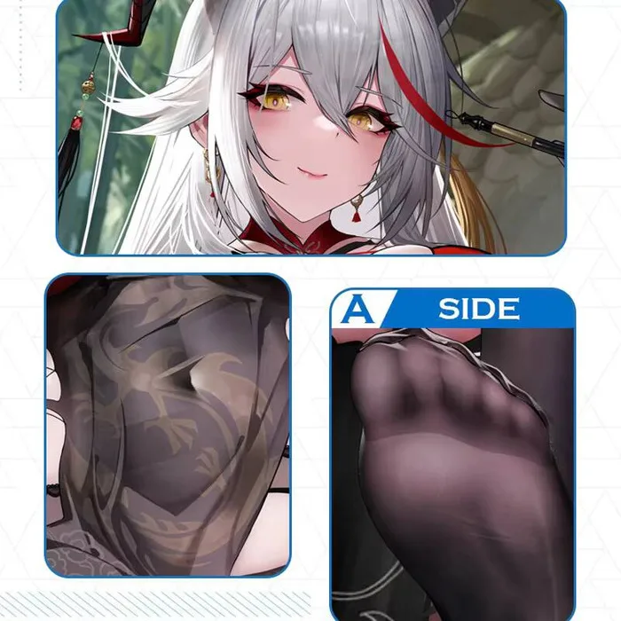 

Anime Azur Lane KMS Agir Cheongsam Dress Cosplay Dakimakura Hing Body Pillow Case Pillowcase Cushion Cover MHCY 1