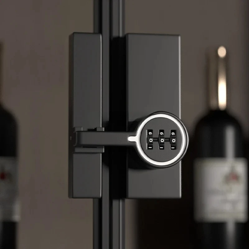 

1pc Sliding Door Lock Buckle Bedroom Pin Anti Theft Door Buckle Household Hardware Accessories Screw Installation Excluding Keys