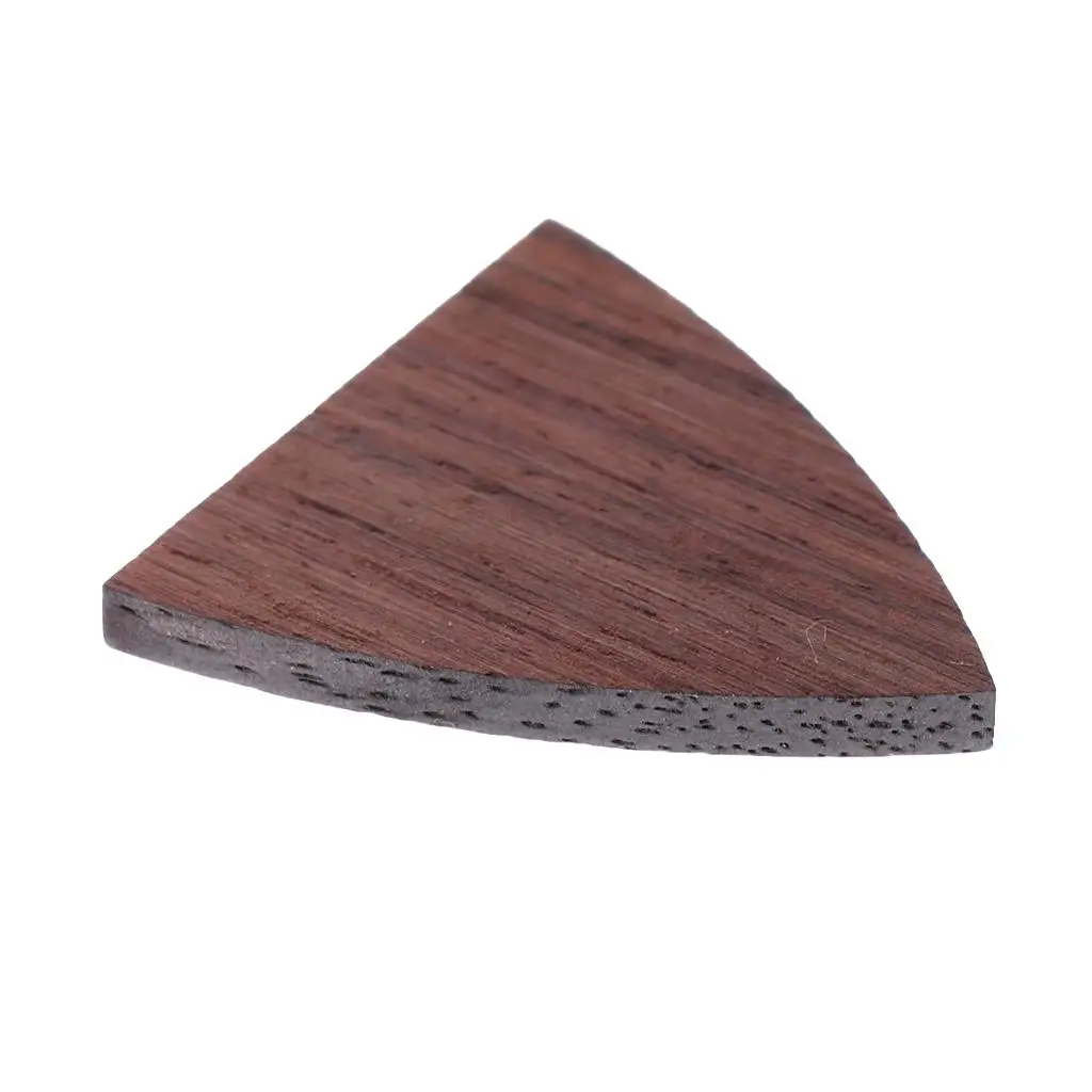 Triangle/Semicircle Acoustic Folk Guitar End Heel Cover Plate Rosewood