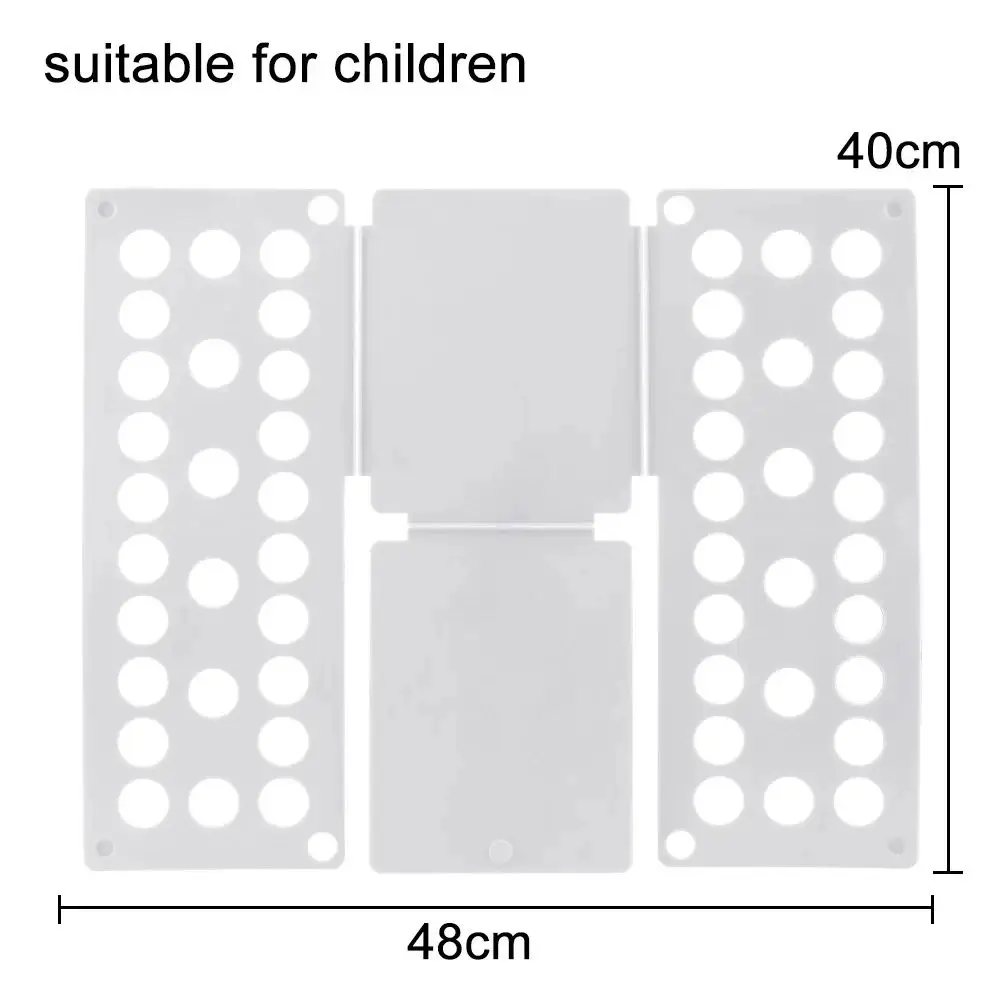 Kids Magic Clothes Folder T Shirts Jumpers Organizer Fold Save Time Clothes Holder Quick Clothes Folding Board Home Storage