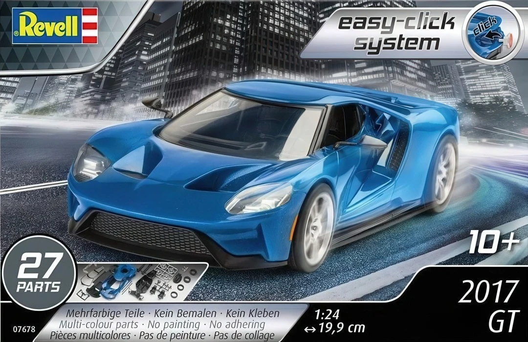 

Revell Plastic Assembly Model Kit 07678 2017 GT easy-click-system 1/24