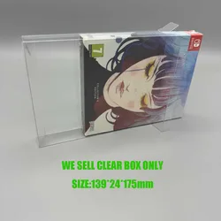 Transparent PET Display box Storage Case for Switch for GRIS collector's edition game Protective box