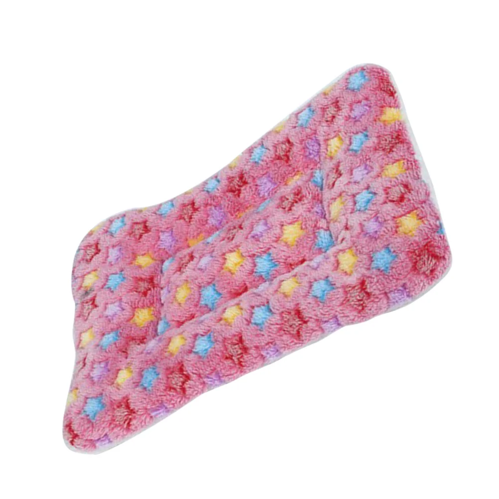 

Nest Pad Coral Fleece Soft For Coral Fleece Pet Pad Dogs Cats Puppies Travel Bed Car Floor Use 28X38Cm Random Color