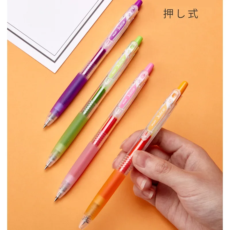 Pilot Baile Juice Pen Set Color Press Neutral Pen Student Notes Drawing Hand Account Speed Drying Water Pen 6 Piec/12 Piec0.5mm