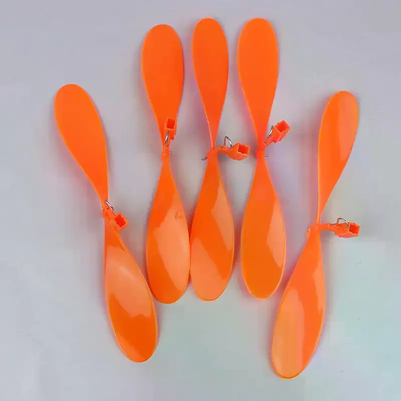 10pcs 180mm Rubber Band Powered Propeller For Model Aircraft Propeller Supply Student Airplane Spinner