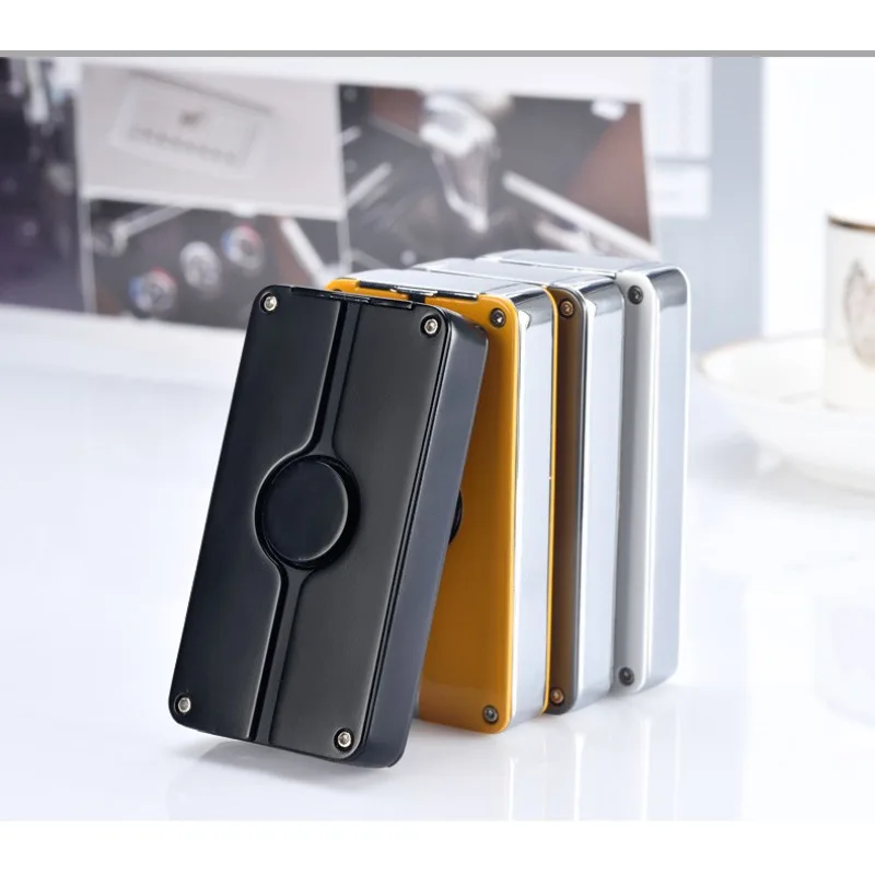 2026 Three straight punch point cigar windproof straight punch lighter welding gun spray gun Lighter gas