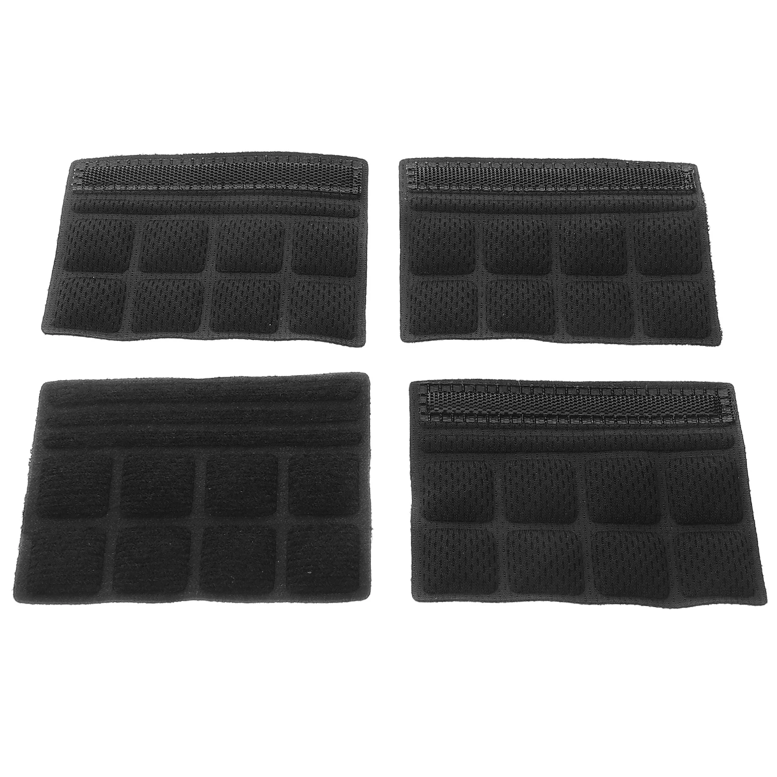 

4Pcs Motorcycle Chin Pad Soft Sponge Inner Lining Replacement for Comfortable Secure Fit Cycling Electric Bike Riding