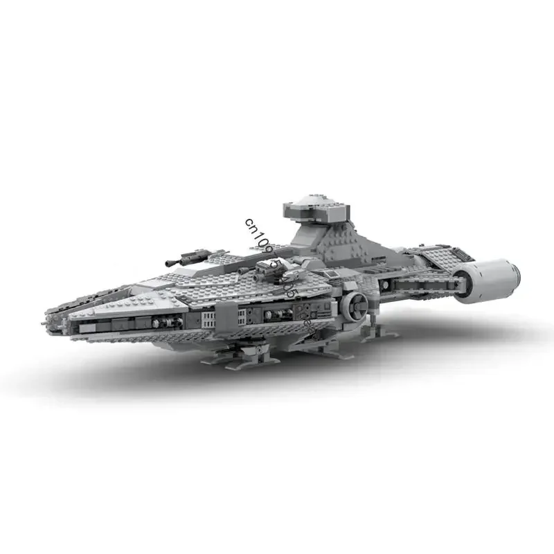 

Новинка, 1729 шт., знаменитая звезда, боевой фильм Moc Light Cruiser, модель Diy, креативные идеи, детские игрушки, подарки на день рождения, головоломка на заказ 75315