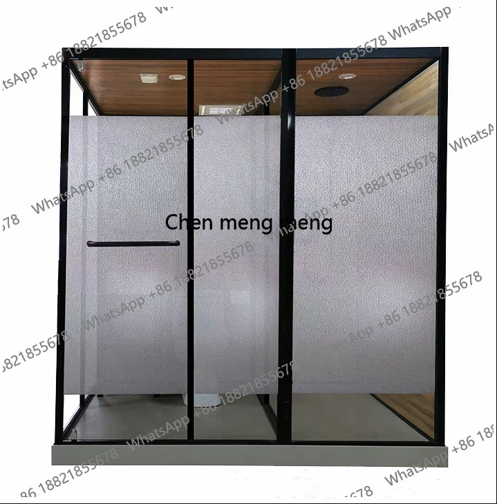 

Integrated Bathroom Pod Glamping Tent Hotel Luxury Prefabricated Shower Room Unit Hotel Modular Bathroom Pod