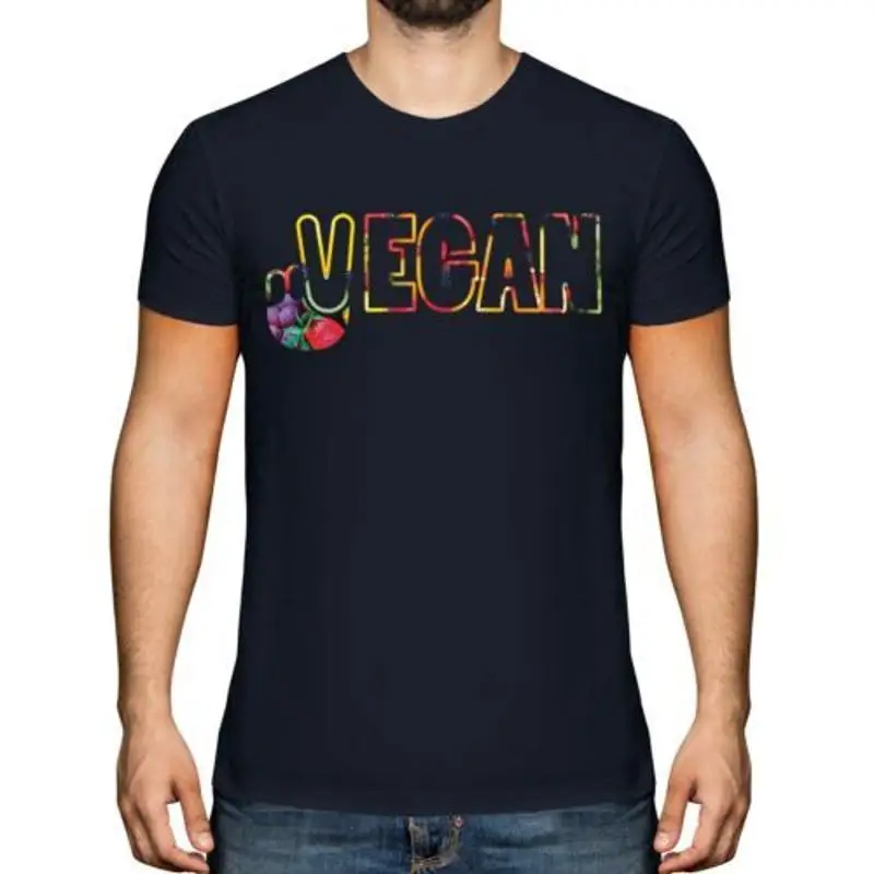 

Vegan Symbol of Peace Men's T-Shirt Lifestyle Food Gift