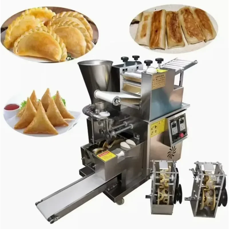 Automatic Electric Dumpling Maker Korean Spring Roll Meat Filling Machine