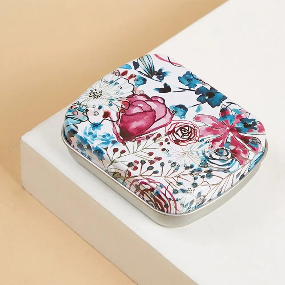 Multiple Styles Waterproof Mini Iron Box Exquisite Simple Candy Packing Box Reusable Small Storage Container Household