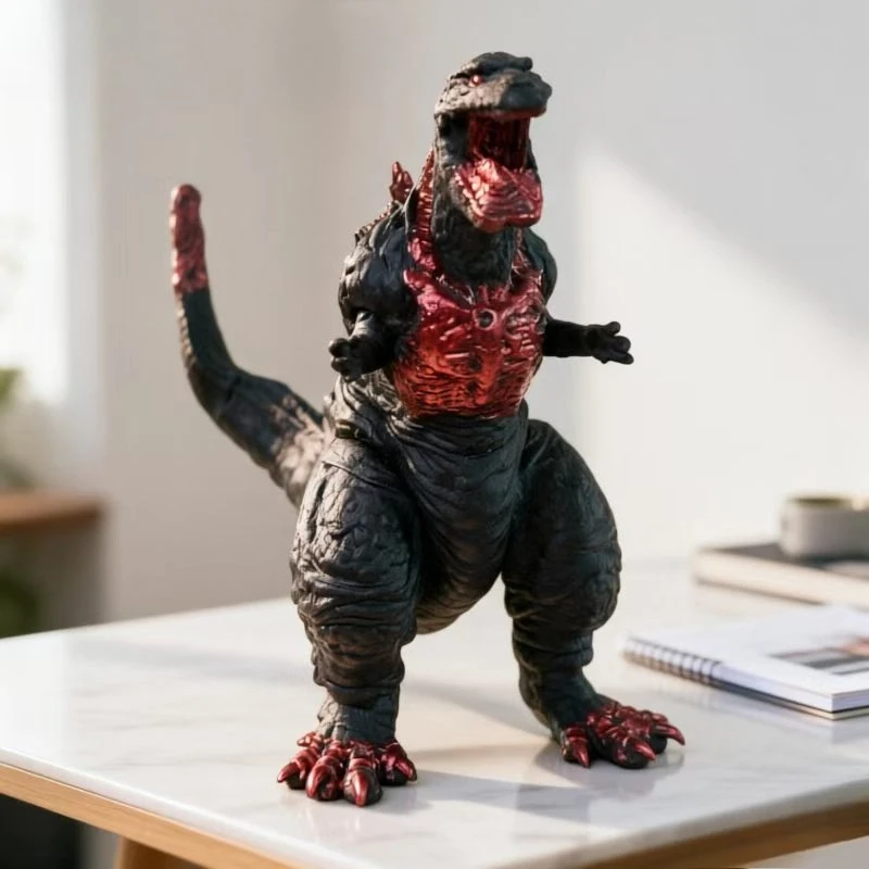 2026 New Godzilla Movie New Roar Red Lotus Godzil Lafigure Model Toy Children's Birthday Gift - view 3