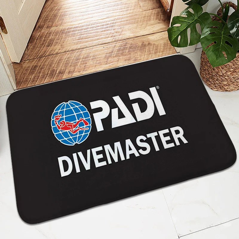 Carpet for Bedroom P-Padis Logo Kitchen Bathroom Mat Anti Slip Funny Doormat Entrance Door Custom Washable Non-slip Kitchen Rug