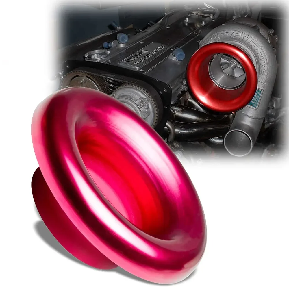 3 Inch Short Cold Air Intake Velocity Stack Kit Turbo Bellmouth Horn Inlet Adapter Silver Blue Red Black Car Turbo Mod Parts