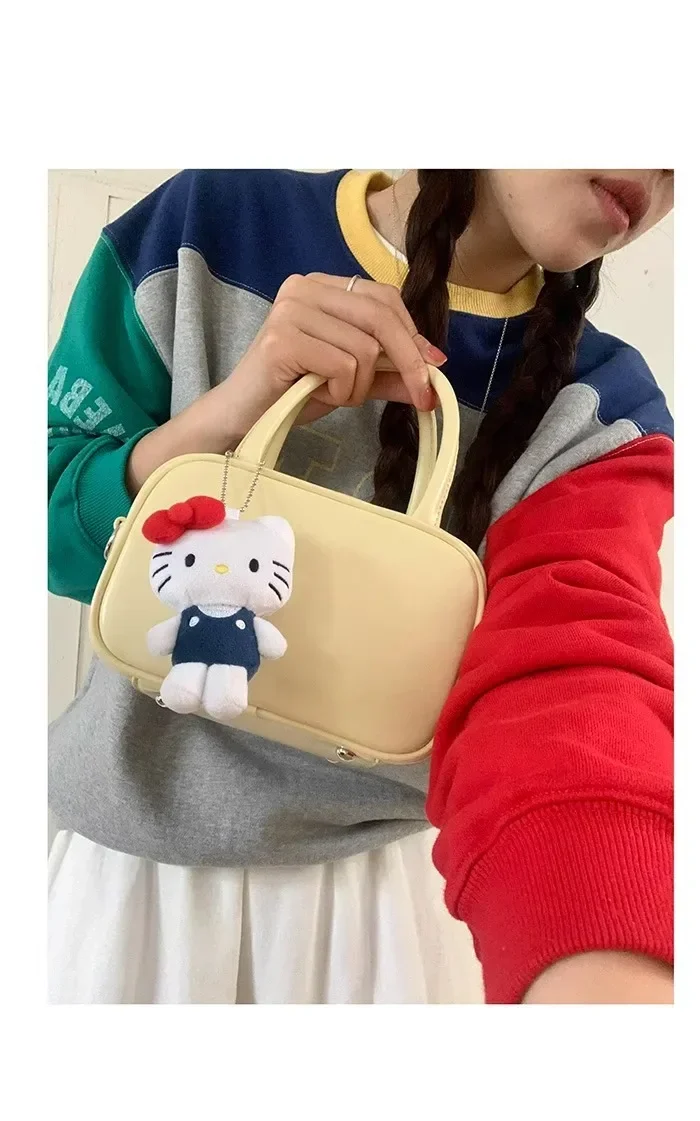 Korean women\'s bag ins blogger with autumn fashion versatile handbag small square bag casual shoulder crossbody bag