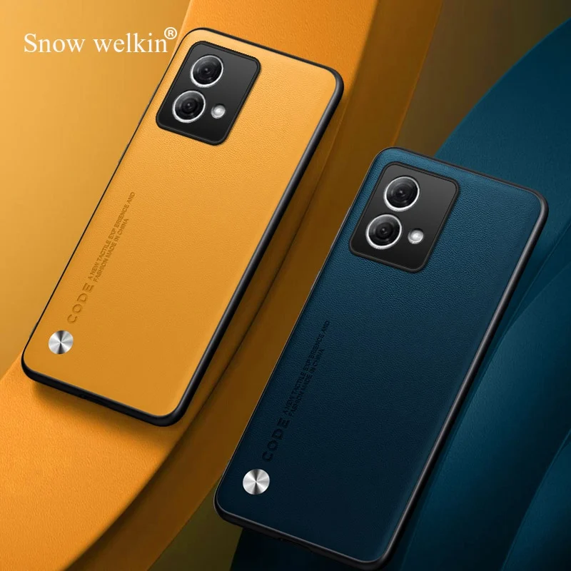 Für moto g84 luxus pu leder stoß feste silikon hülle für motorola moto g84 zurück telefon hülle coque