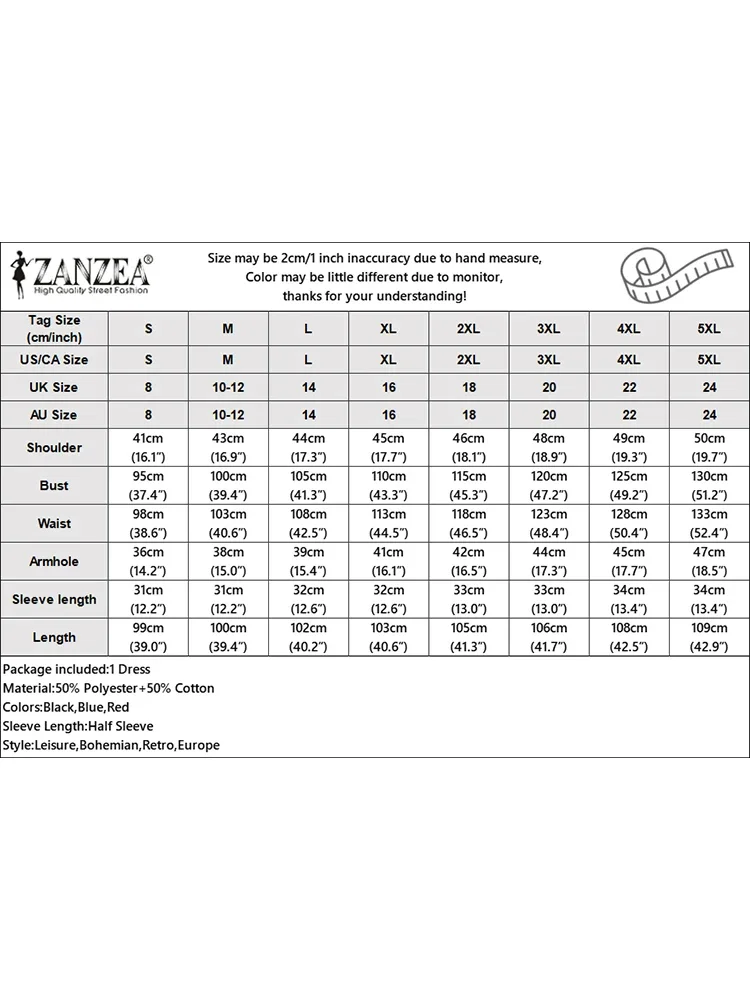 ZANZEA Abito camicia moda donna 2025 Abito autunnale Casual Mezza manica Bottoni Abito longuette Elegante lavoro agitato Vestito estivo Abiti