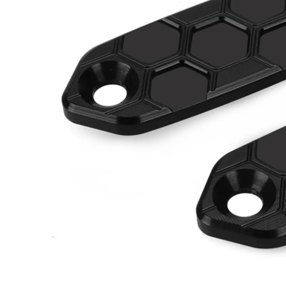 

Аксессуары для мотоциклов для Kawasaki NINJA 300 400 500 650Ninja ZX6R ZX-4R ZX4RR, боковые зеркала заднего вида, кронштейн с отверстием, зажим для крышки